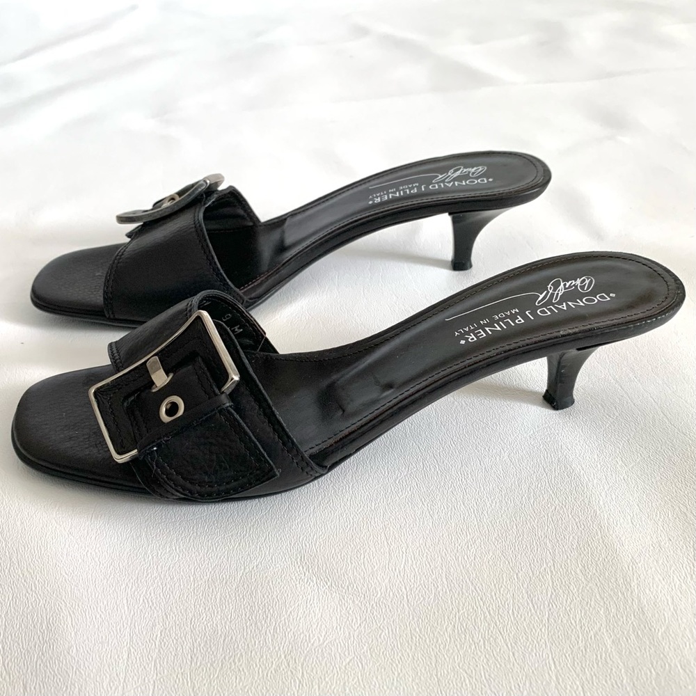Donald J Pliner Kinzy Open Back Kitten Heel Mule 9